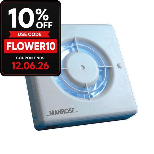 Manrose extractor fan - manrose,