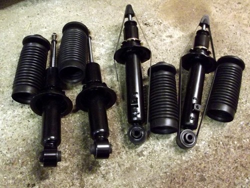 Shock absorber and - dust, boot