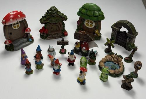 23pc fairy garden forest - 23pc,