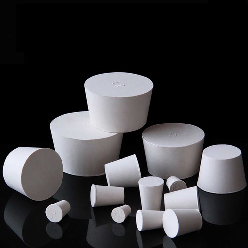 Rubber bungs laboratory flask - laboratory,