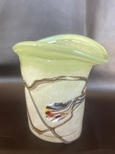 KOSTA BODA ? BERTIL VALLIEN ? GALAXY MULTICOLOURED VASE SWEDISH ART GLASS