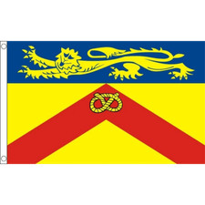 DRAPEAU COMTÉ DE STAFFORDSHIRE 150x90cm - DRAPEAU COUNTY OF STAFFS. - ANGLETERRE