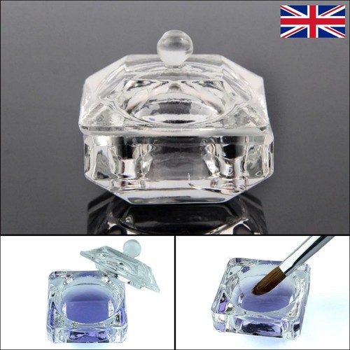 Crystal glass dappen dish - dish, pot