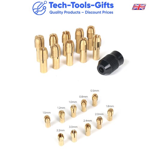11pcs brass drill - 11pcs, 0.5-3.2mm