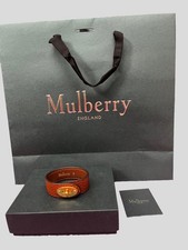 Mulberry Bayswater Bracelet In Oak Leather Postman Lock Size S  RRP £160 new