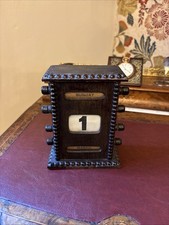 Edwardian Perpetual Oak Desk