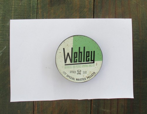Webley 177 airgun - 0.177, pellets