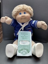 Cabbage Patch Kids Fuzzy Boy With Birth Certificate