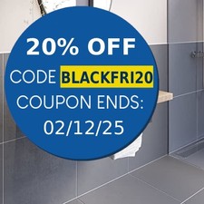 Bathroom Wall Hung Floating Shelf Wash Basin Sink Towel Rail Storage Beige 600mm