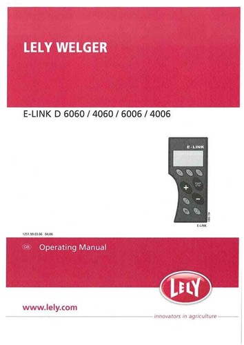 Lely welger baler - lely, e-link