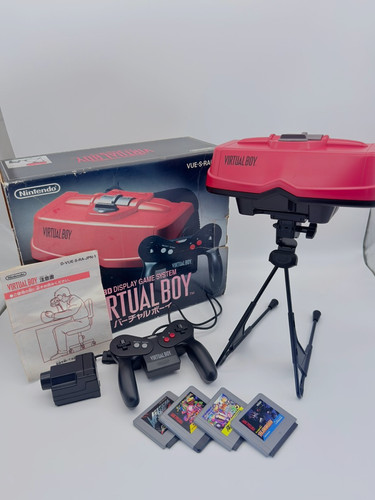 Nintendo virtual boy console - virtual,