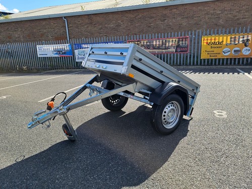 New car trailer brenderup - new,