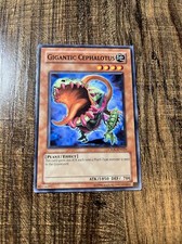 Gigantic Cephalotus CSOC-EN025 Yu-Gi-Oh! Light Play Unlimited 