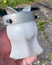 Antique Opaline Glass Gas Lamp