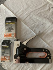 GS Staple Gun Heavy Duty 2 Way w/ Non Slip PVC Handle S9956240 Stapler 4-14mm