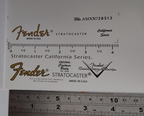 California series stratocaster - series,