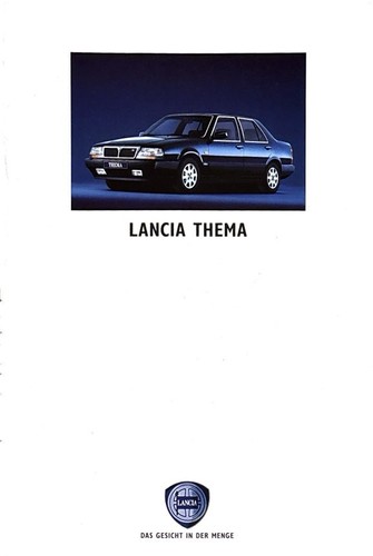 Lancia thema brochure - brochure,