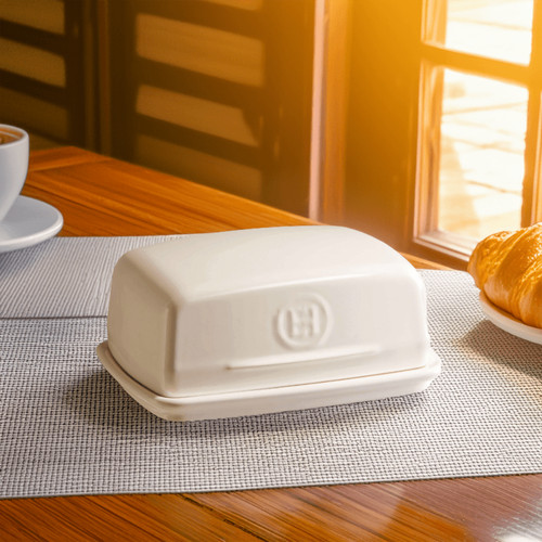 Emile henry butter dish clay - emile,