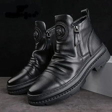 Men's Motorcycle Boots British