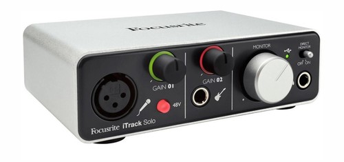 Focusrite itrack solo audio - focusrite,