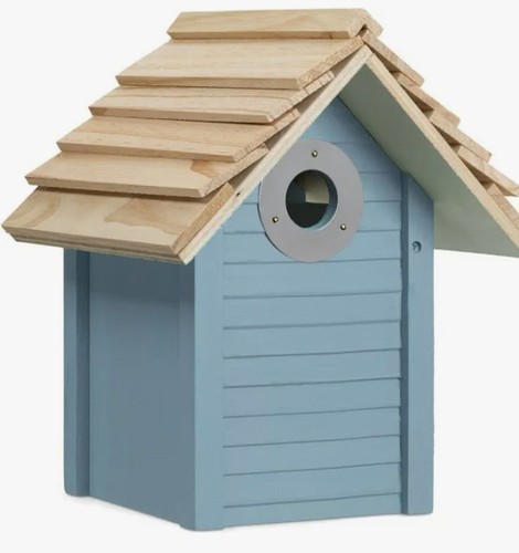 Pine wood bird house - bird,