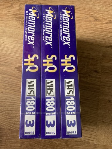 Memorex 180 3 hours new - x, e-180