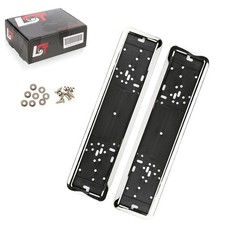 2x license plate holder license plate holder stainless steel 520x110mm for BMW X1 X3 X5