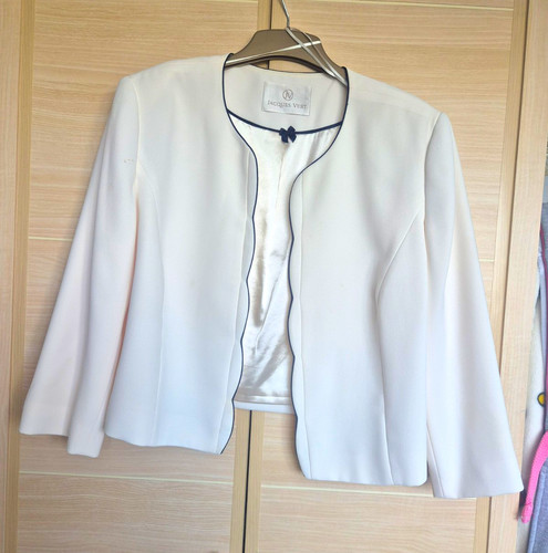 Jacques vert ivory navy open - jacques,
