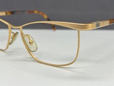 Starck Mikli Eyeglasses Men Women Gold Square Bioop P303 NP: €477