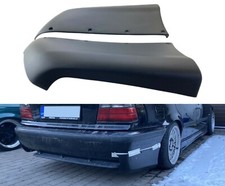 Rear Bumper Spats Splitter Spoiler Apron Set (Fits BMW E36 M3 Bumper)