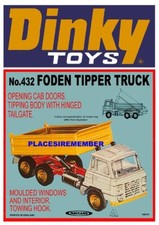 DINKY TOYS 432 FODEN TIPPER