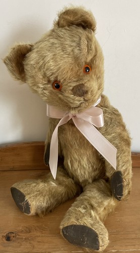 Antique vintage golden mohair - antique,