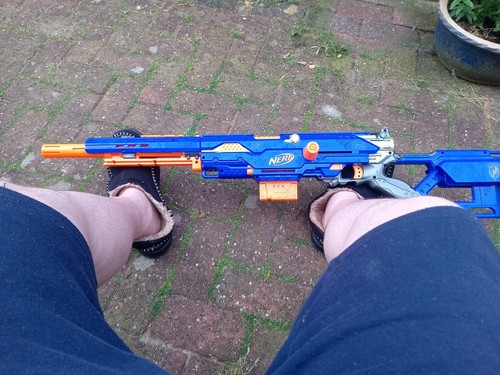 Nerf long strike blaster - nerf,
