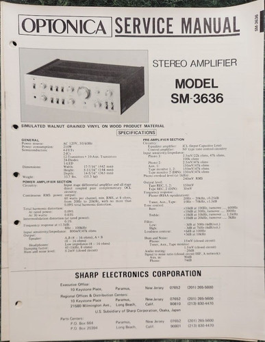 Optonica sharp model - -,