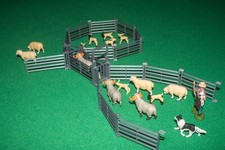 1/32 Sheep Handling System Model Farm diorama Britains Siku - See Description