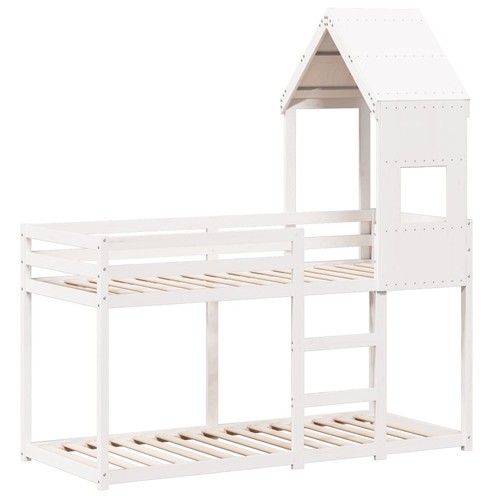 Bunk bed with - bed, twin