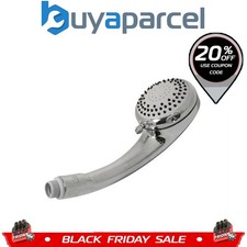 Aqualisa Gainsborough 90mm Multi Spray 3 Mode Chrome Shower Head Handset Stanza