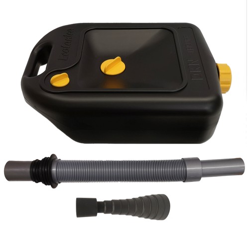 Black waste water container - waste,