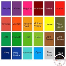 All In One Acid Dyes - Large (50g) - 24 Colours For Wool, Silk, Feathers, Nylon 