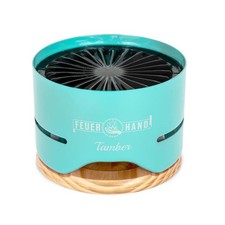 Feuerhand Tamber Tabletop Grill BBQ in light green