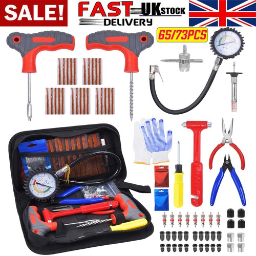Tyre puncture repair tool kit - puncture,
