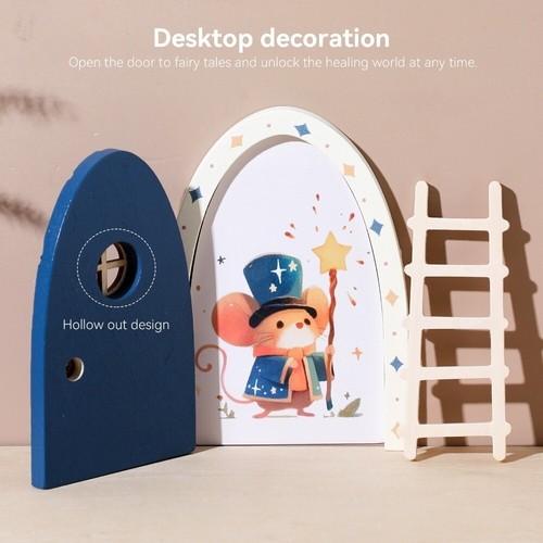 Mini fairy door wood - mini,