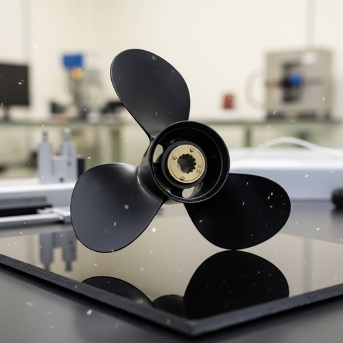 Aluminum boat propeller stable - boat,