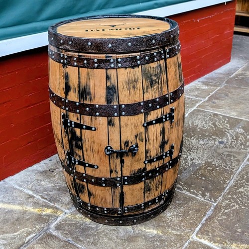 Barrel bar table with - table, wine
