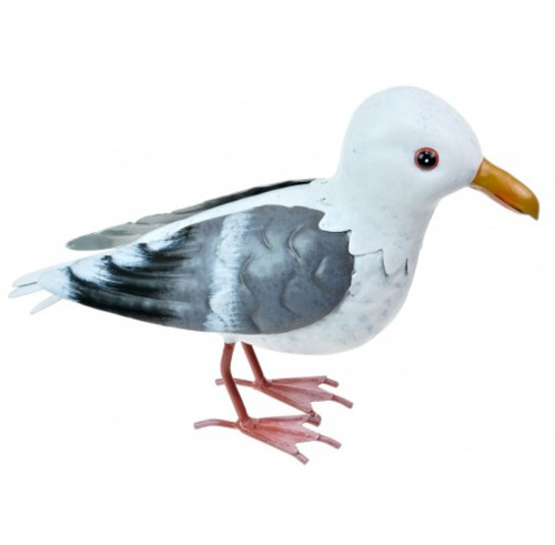 Metal seagull nautical home - metal,