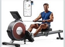 MERACH Q1S Magnetic Rowing Machine 16 Levels of Quiet Resistance for Home Gym