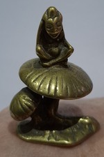 Solid Brass Vintage Very Lucky
