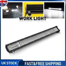 23 inch Quad Row 570W Led Work Light Bar for Truck Car Off road 4x4 12V Harness