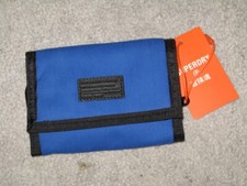 BNWT  SUPERDRY Workwear Trifold Coin Wallet   Monaco Blue