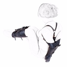 PU Leather Arm and Calf Leg Binder Armbinder Glove